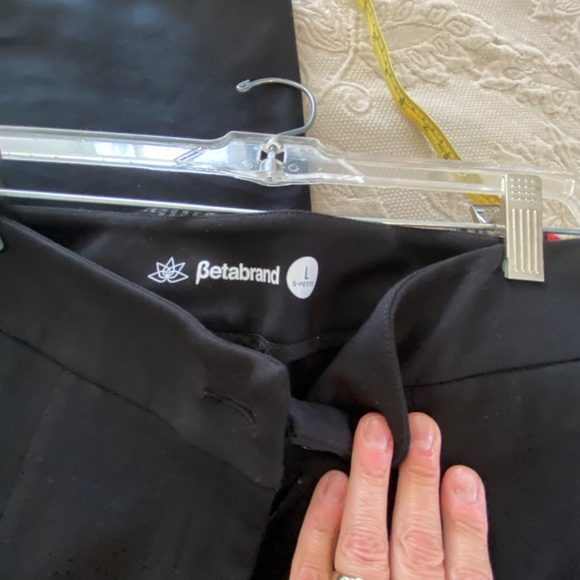 Betabrand Cigarette pant sz L short petite - Picture 4 of 4